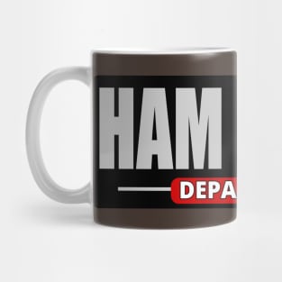 Ham Radio Department Black BG Mug
